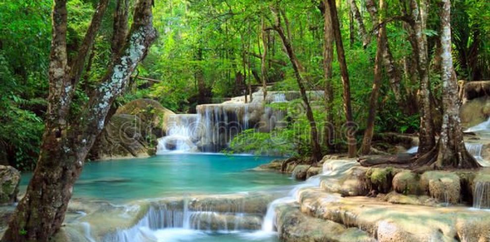 Erawan Falls - Kanchanaburi - Thailand