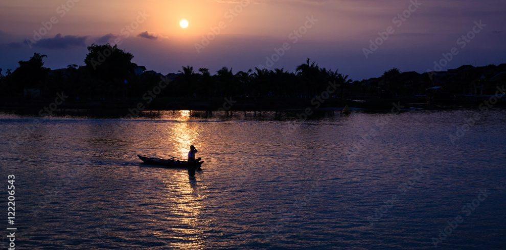 Thu Bon River - Hoi An - Quang Nam - Vietnam