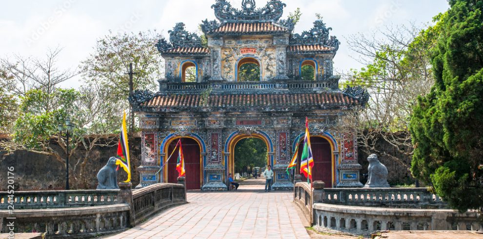 Purple Forbidden City - Imperial Citadel - Hue - Vietnam