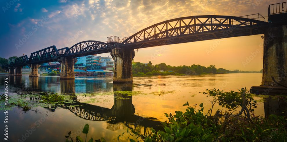 Bridge over the River Kwai - Kanchanaburi - Thailand