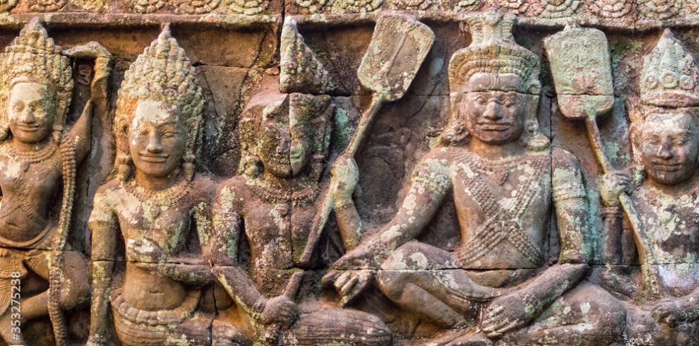 Terrace of the Leper Kings - Angkor Thom - Siem Reap - Cambodia