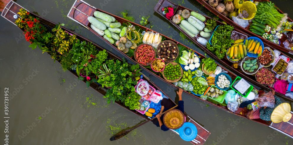 Damnoen Saduak Floating Market - Ratchaburi - Thailand