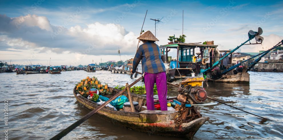 Cai Rang Market - Can Tho - Vietnam