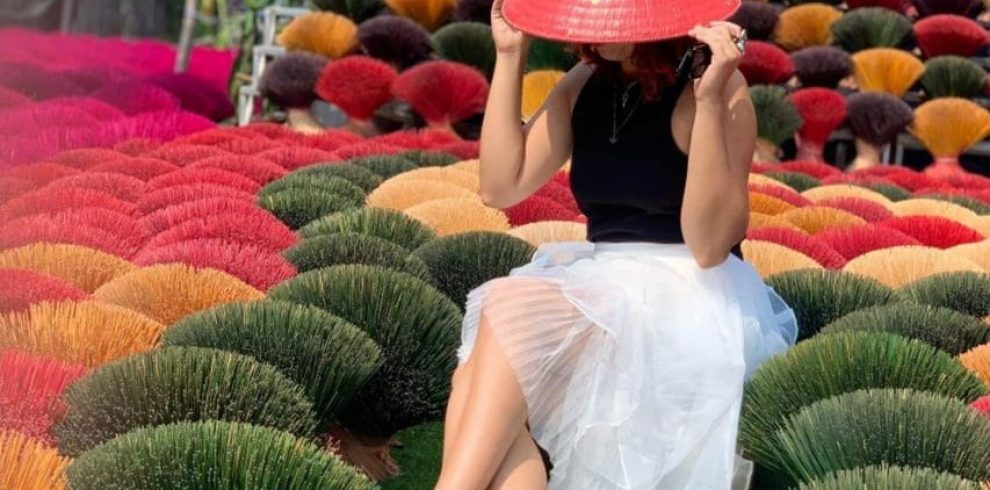 Conical Hat and Incense Making Village - Hue - Vietnam