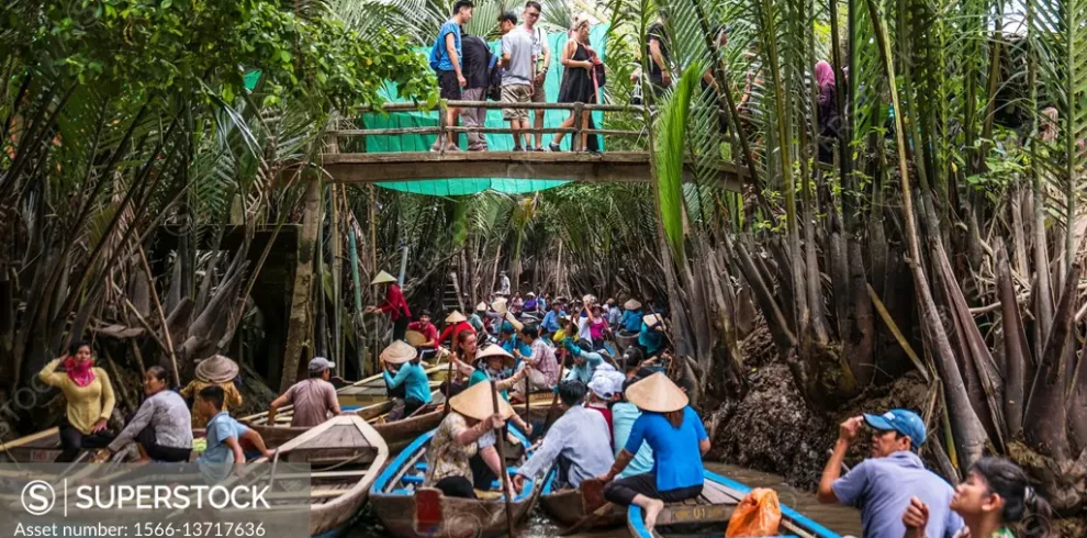 Sampan Boat - Mekong Delta - Vietnam