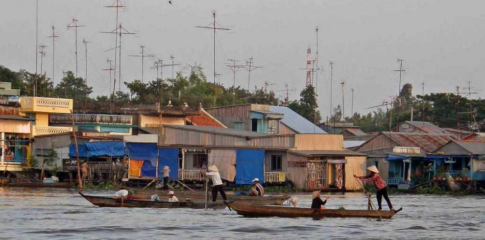 Floating Markets Chau Doc - Chau Doc - An Giang - Vietnam