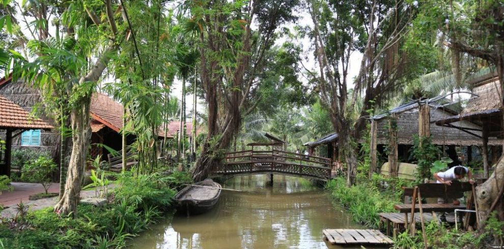 Monkey Bridge - Can Tho - Vietnam