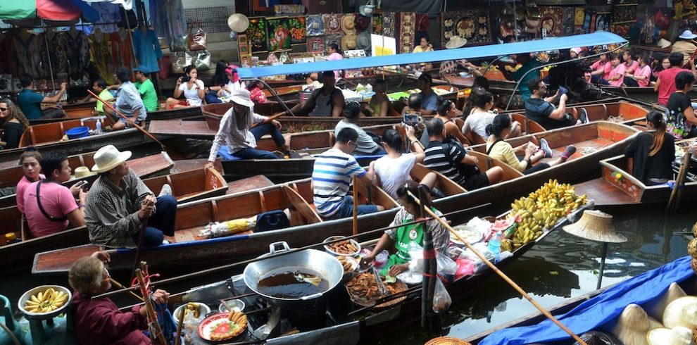 Damnen Saduak Floating Market - Ratchaburi - Thailand