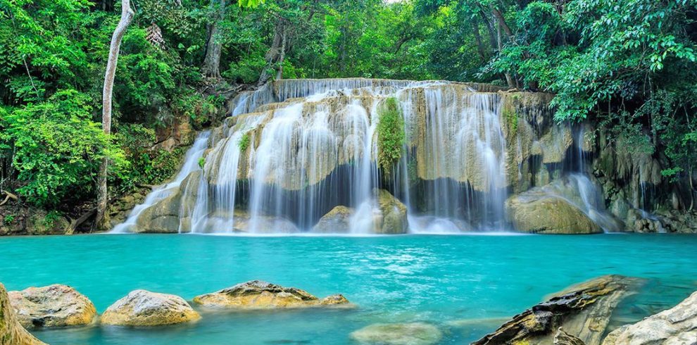 Erawan Falls - Kanchanaburi - Thailand