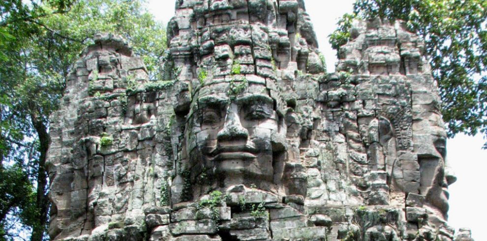 The South Gate of Angkor Thom - Siem Reap - Cambodia