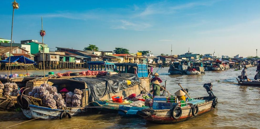 Mekong Delta Cycle Ride - My Tho to Cai Be - Tien Giang - Vietnam