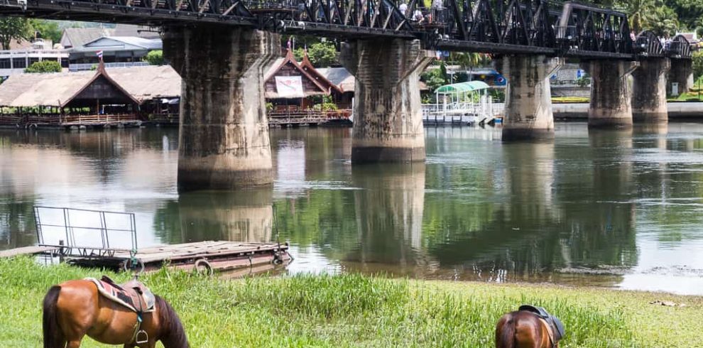 Bridge on the River Kwai - Kanchanaburi - Thailand