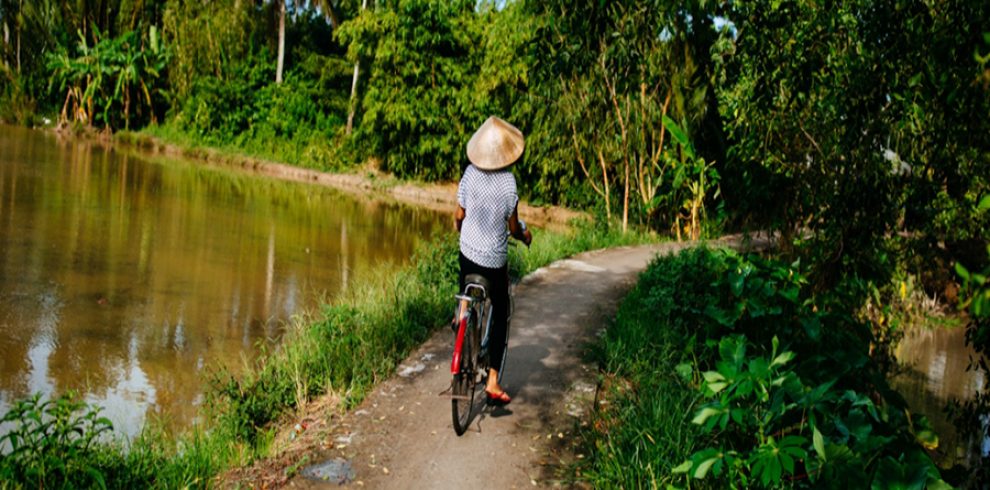 Mekong Delta Cycle Ride - My Tho to Cai Be - Tien Giang - Vietnam