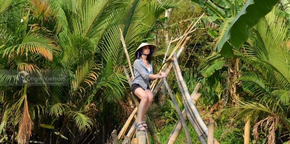 Monkey Bridge - Can Tho - Vietnam