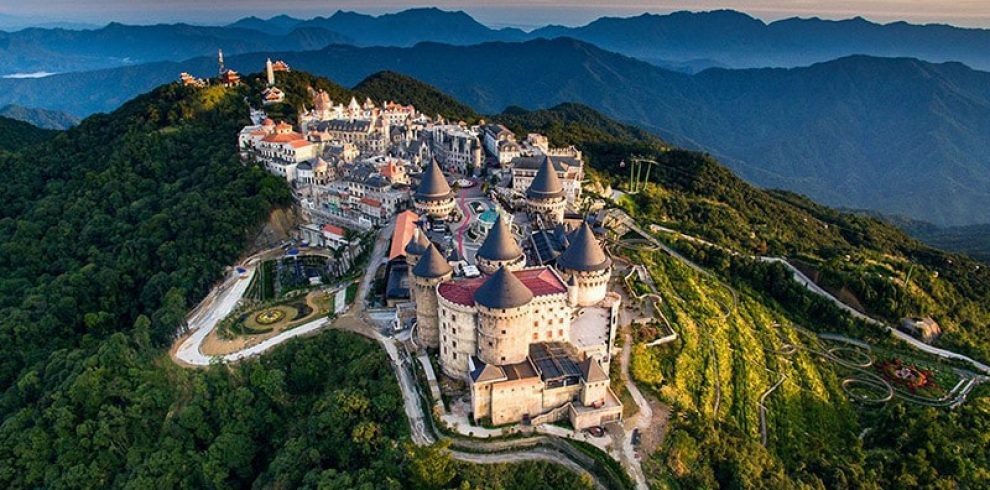 Old Villas of French - Ba Na Hills - Da Nang - Vietnam