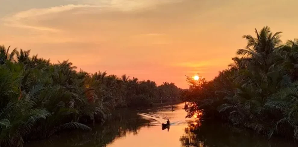 Ba Lai River - Ben Tre - Vietnam