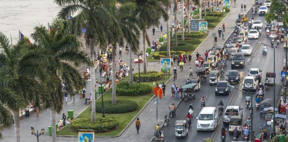 Sisowath Quay - Phnom Penh - Cambodia