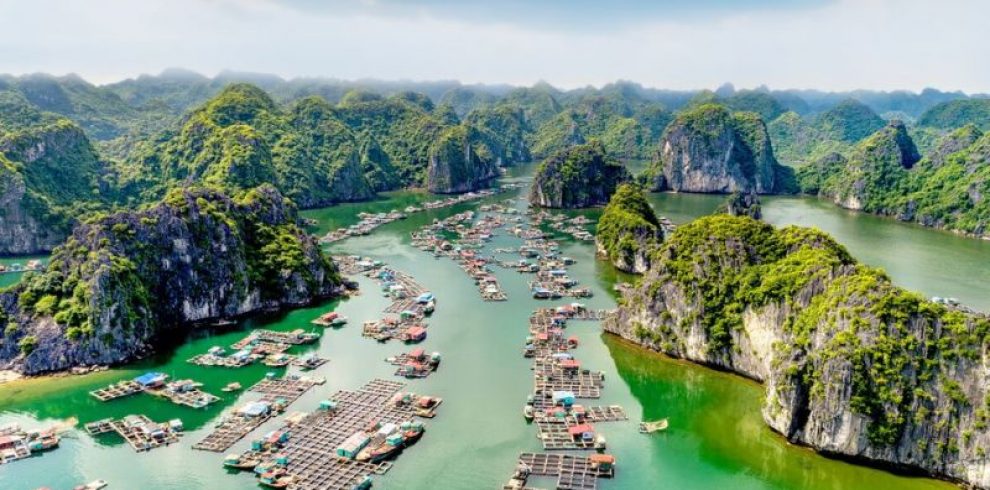 Bright Cave Lan Ha Bay - Cat Ba Island - Hai Phong - Vietnam