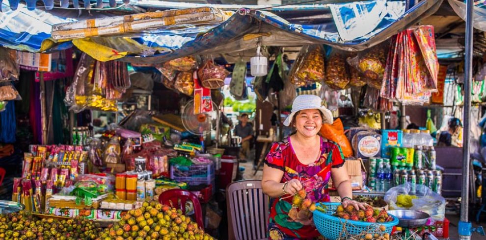 Floating Markets Chau Doc - Chau Doc - An Giang - Vietnam