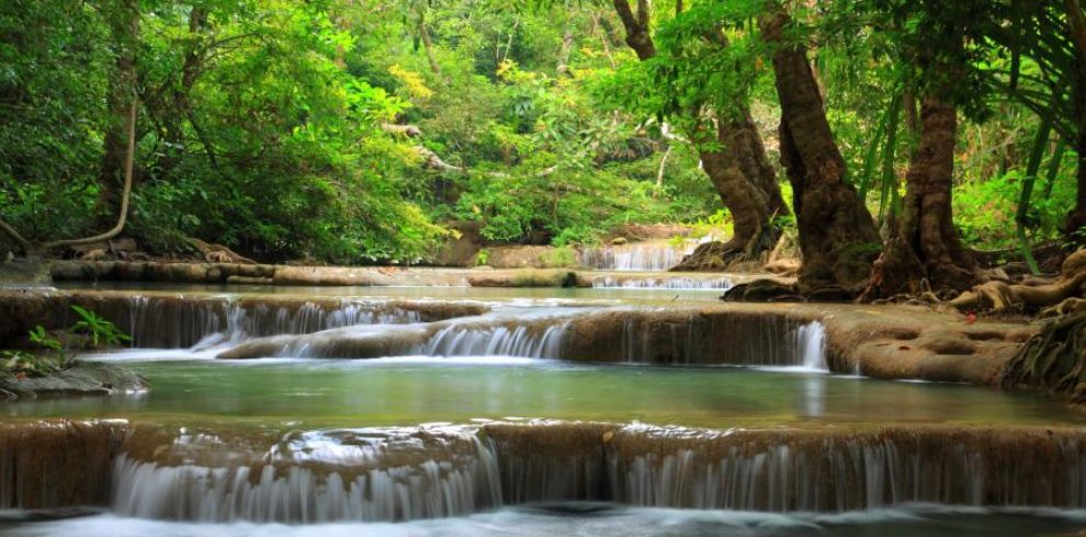 Erawan Falls - Kanchanaburi - Thailand