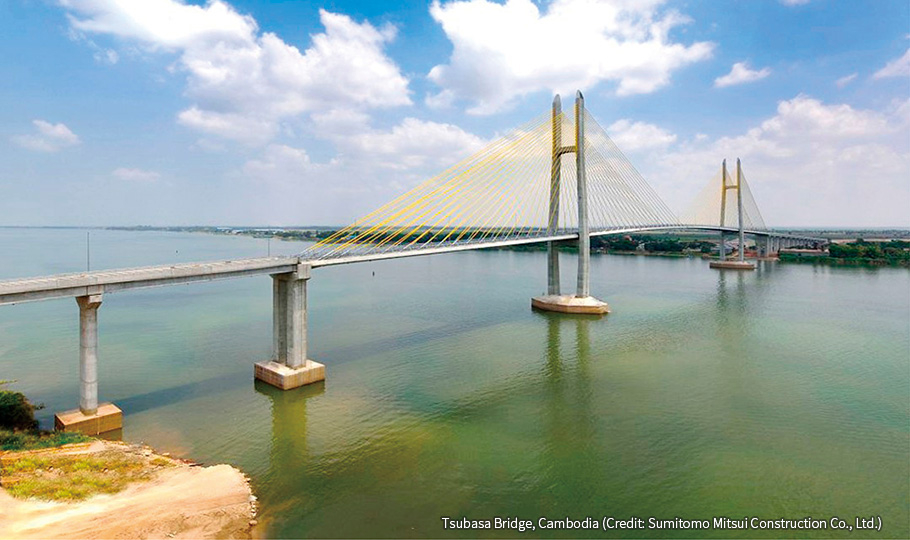 Neak Loeung Bridge - Cambodia