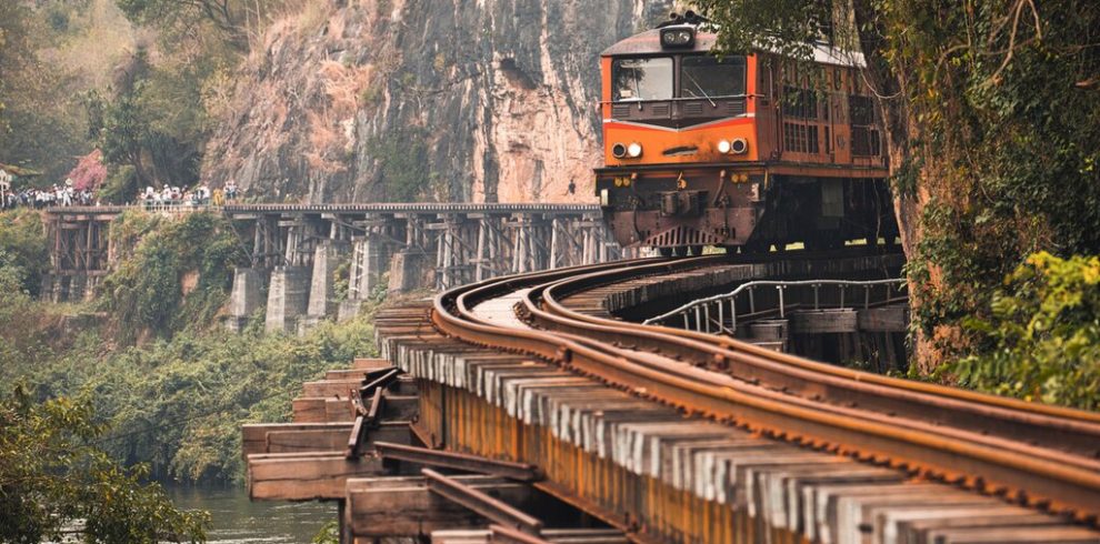 Bridge on the River Kwai - Kanchanaburi - Thailand