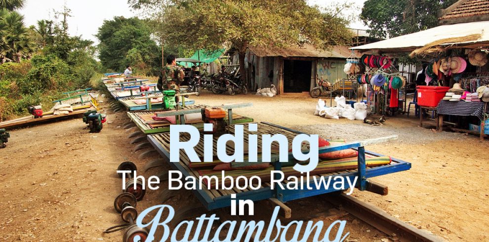 Bamboo Train - Battambang - Cambodia