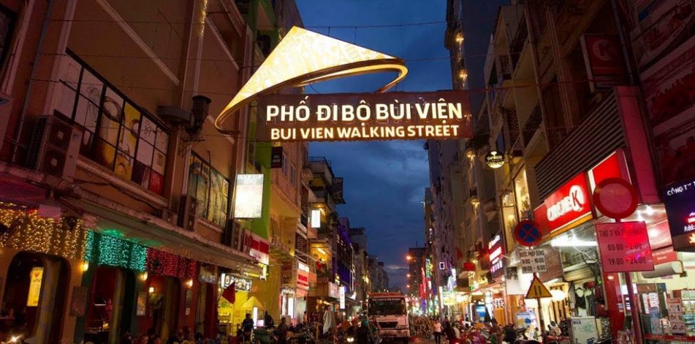 Pham Ngu Lao Street - Ho Chi Minh City - Vietnam