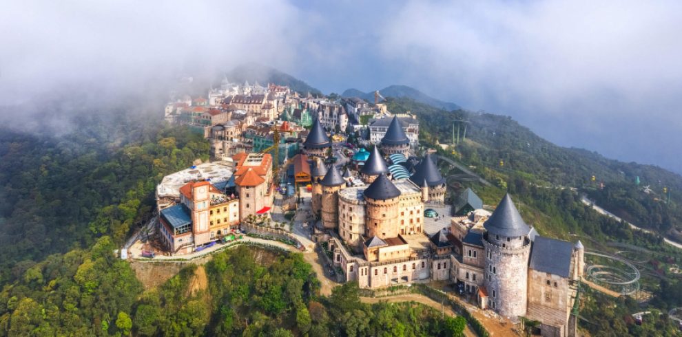 Old Villas of French - Ba Na Hills - Da Nang - Vietnam