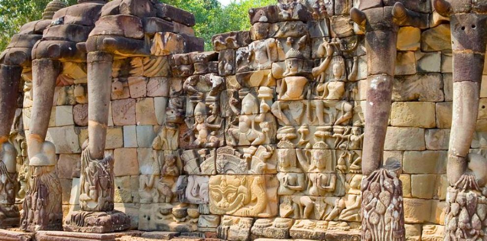 Elephants Terrace - Siem Reap - Cambodia