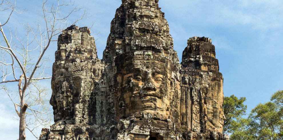 The South Gate of Angkor Thom - Siem Reap - Cambodia